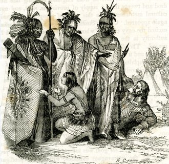 Interactive exhibit about illustrated histories
