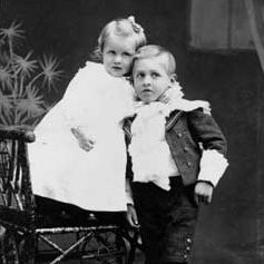 Photo of two children